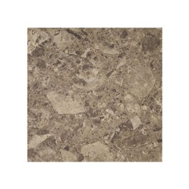 PowerSellerUSA Brown Marble Brown Vinyl Floor Tiles Self Stick Peel Flooring 12" x 12", 1-Pack (20 Pieces)
