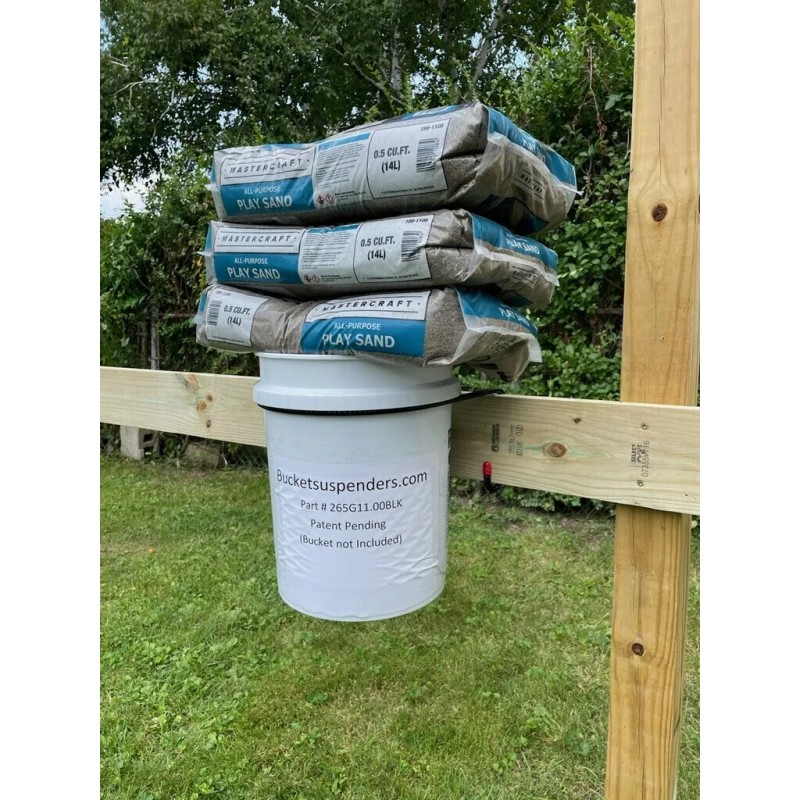 Bucket Suspender Bucket Hanger, Planter for 2" x 6" boards,
