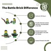 Battle Brick 1.6 Inches Tall Collectible US Marine WW2 Soldiers