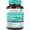 Magnesium Malate, Chelated Form, Highly Absorbable, Non-Buffered, Gentle on Stomach,