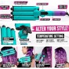 Waflera Bed Head BH381 Onduladora Pelo Ondas Sirena Verde