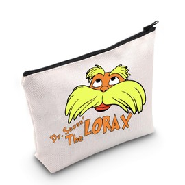 Book Lover Gift Read Across America Gift Makeup Bag Reading Lover Gift Reader Gift (Lorax Bag EU)