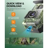Solar Trail Camera 64MP 4K, 6000mAh Wildlife Camera with Night