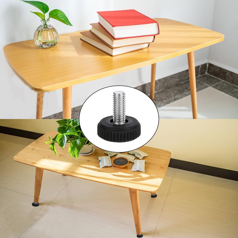 XXLKVSK 15 PCS Adjustable Furniture Feet Table Legs Heavy Duty