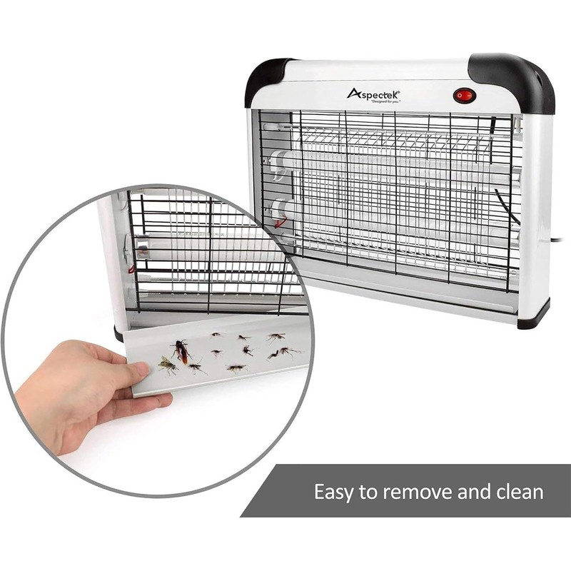 Aspectek 20W Electric Indoor Bug Zapper, Mosquito, Moth, Wasp, Insect