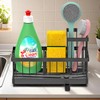 Vinsani Kitchen Sink Caddy Organiser with Auto-Draining Tray – Removable
