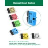 LENKRAD Automotive Resettable Fuse 5A 10A 15A 20A 25A 30A