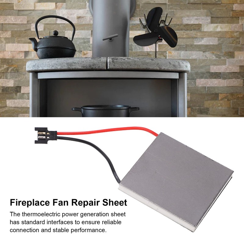 Fireplace Fan Generator Sheet 227℃ High Temperature Resistance Graphite Power