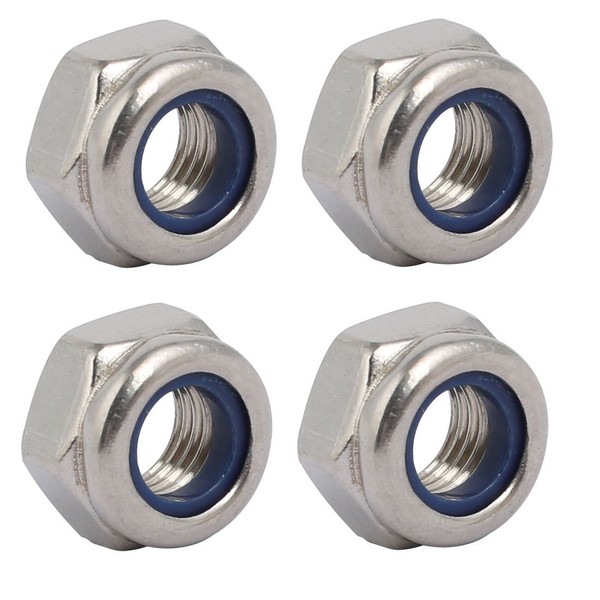Sourcingmap 4pcs M8 x 1mm Pitch Metric Fine Thread 304