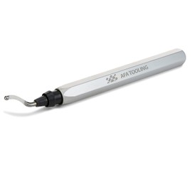 AFA Tooling - Deburring Tool Micro-Polished & Anodized Handle with High-Speed Steel M2 Blades, Deburring Tool 3D Printing, Reamer Tool for Metal, PVC, Copper Pipe, Plastic, Resin & 3D Printed Edges