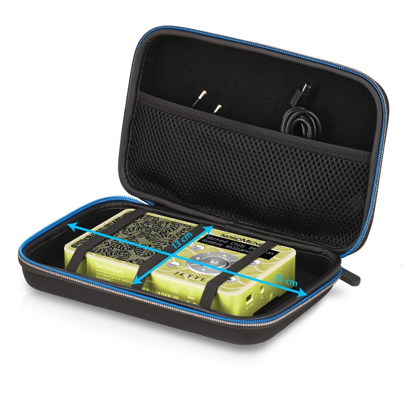 Wicked Chili Case for DAB+ Radio Compatible with TechniSAT DIGITRADIO