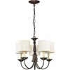 Progress Lighting 5-Light Ivory Candles Traditional Chandelier Light, Indoor, P4009-20,