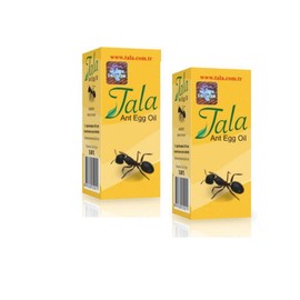 2 Bottle-ANT EGG OILHair Removal Genuine Organic Permanent Reducing Solution,Tala ANT EGG OIL 20ml 0.7oz by Tala