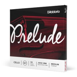 D'Addario Prelude 1/8 Scale Medium Tension Cello String Set