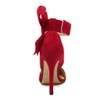 Z&L Fashion Women's Pointy Toe High Heel Stiletto Big Bow