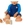 Petit Bateau Baby Boys Anti-UV Suit, Medieval/Surf