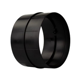 Pipe Connector Backflow Valve Pipe Connector PVC Ventilation System Diameter 100 mm Diameter 100 mm without Backflow Valve