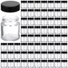 Aoriher 60 Pieces Glass Jars with Lids Clear Small Mason