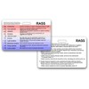 RASS - Richmond Agitation Sedation Scale - Horizontal Badge Reference