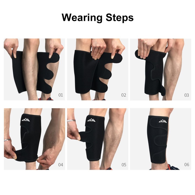 supregear Calf Support Bandage, Pack of 2 Shin Splint Compression