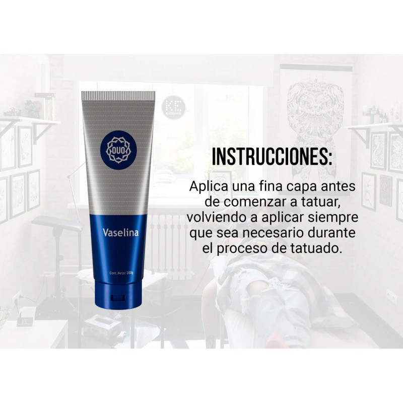 Vaselina Para Tattoo Cura Rápida Vegano 100% Natural 200 G