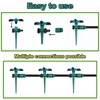 Garden Sprinklers, 2pcs Automatic 360° Rotating Lawn Sprinkler, Large Coverage