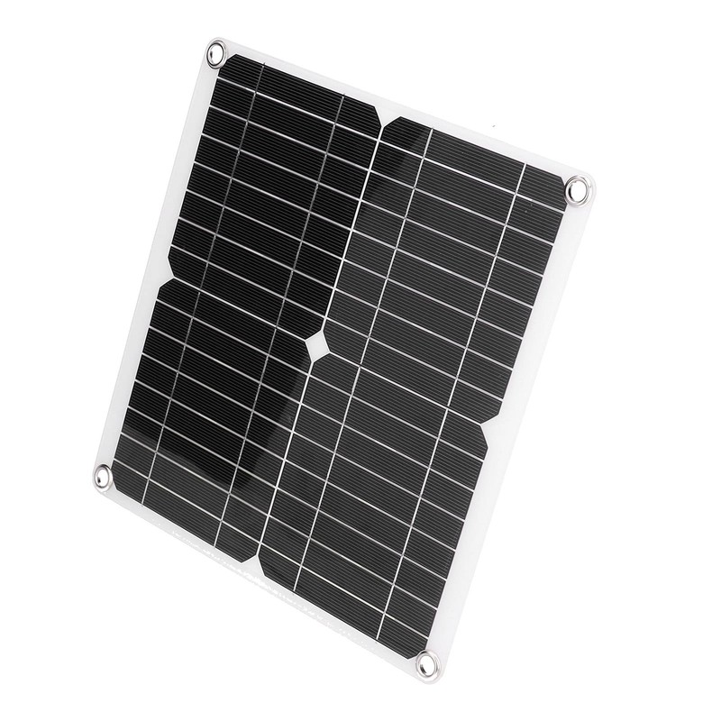 Haofy 40W 18V Monocrystalline Silicon Flexible Solar Panel, Waterproof with
