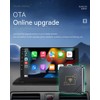 CarPlay Wireless Adapter, 2-in-1 Wireless CarPlay Car Dongle Box for