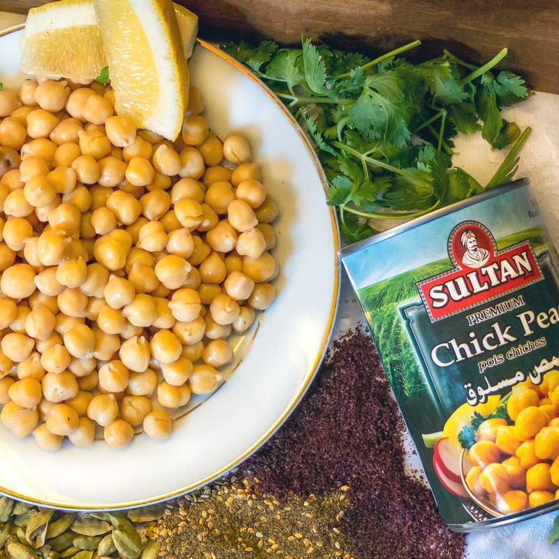 Sultan Chick Peas, 15.5 Ounce (Pack of 24)