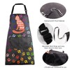 MBMSO Cat Lover Apron for Cat Mom and Dad Gifts
