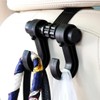 Headrest dual bag holder for cars / 헤드레스트 차량용 듀얼 가방 봉투 걸이