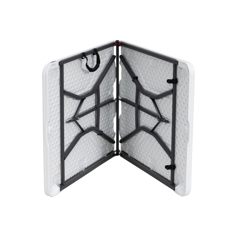 Lifetime 6-Foot Fold in Half Table, Light Commercial, White Granite