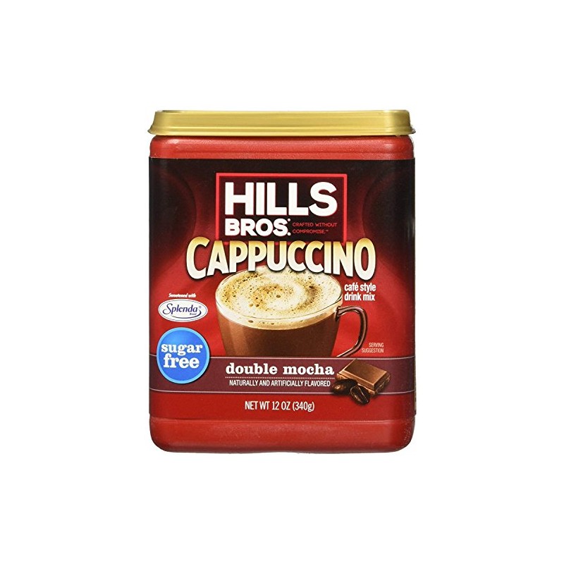 Hills Bros. Flavor Coffee Sugar-Free Double Mocha, 12 Ounce (Pack