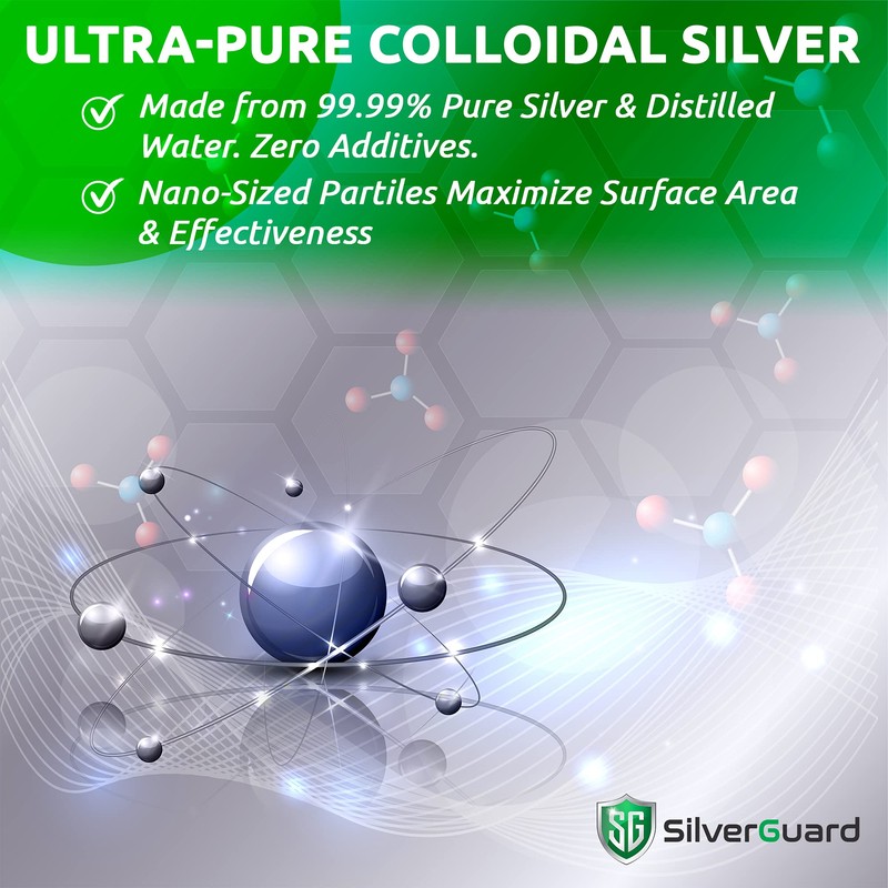 SilverGuard SilverAll Enhanced Hydrogen Peroxide Cleaner + Active Silver |