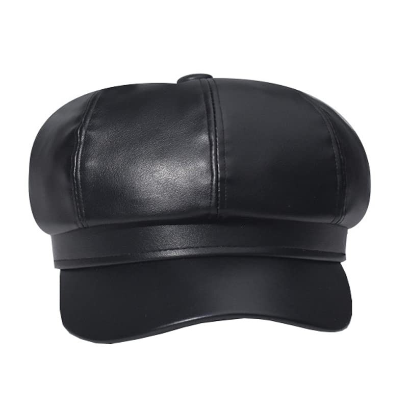 Foetest Cap Leather Hat Baseball Cao Casual Hat Sun Hat