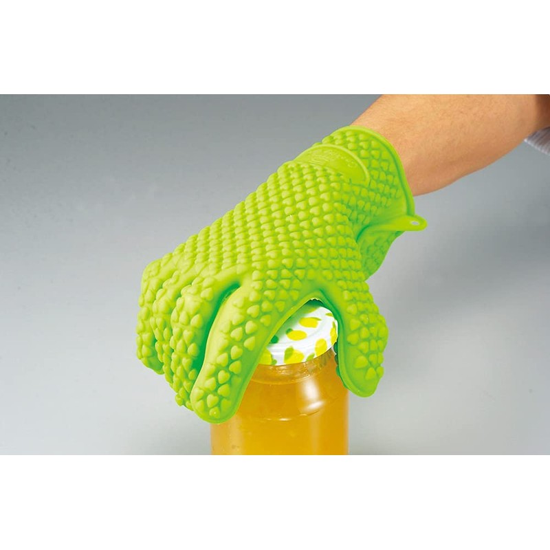 アーネスト New 5本指クッキンググローブ グリーン 75685