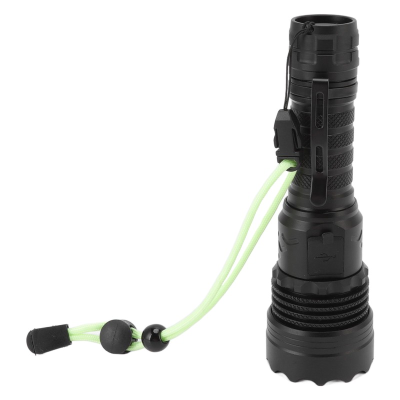 5800LM LED Waterproof Flashlight USB Rechargeable Outdoor Emergency Flashlight 5