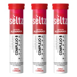 Complejo B 3 Pack Seltz Tabletas Efervescentes