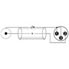 OMNITRONIC Adaptor Cable 2 x XLR (M) / 2 x
