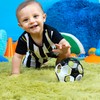 Bright Starts Oball Grippin' Goals Rattle Soccer Ball - Black
