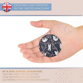 Destination Vinyl ltd Magnet for Refrigerator, Fridge - Cute Cartoon Lazy Sloth Animal for Office, Cabinet and Whiteboard, Magnetic Stickers, 15976