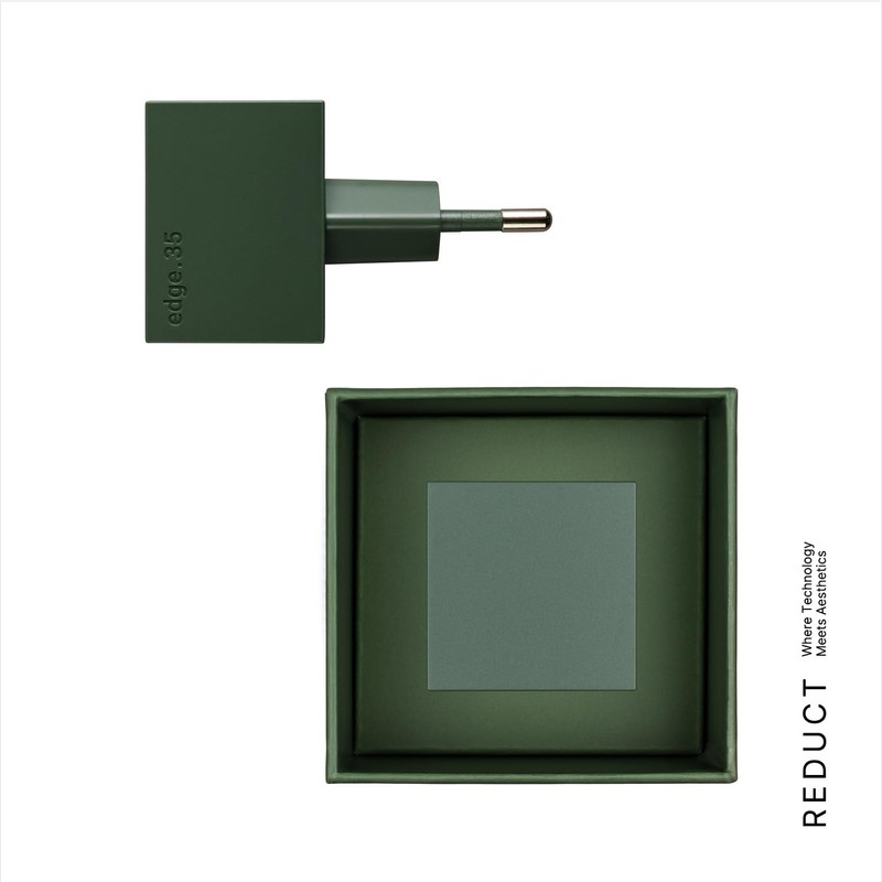Reduct® Edge.35 USB-C Charger with 35 W, Small/Compact, Fast Charger,