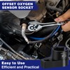 WORKPRO O2 Oxygen Sensor Socket 3/8” Drive x 7/8” 22mm,