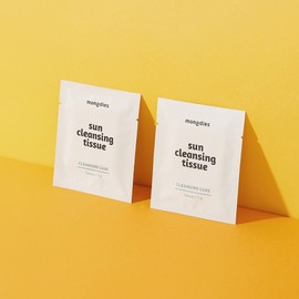 Mongdies 1+1 Mongdies Baby Newborn Infant Baby Sun Cream Perfect Mild Moisturizing Sun Cleansing Tissue Pads 20pcs / 1+1 몽디에스 아기 신생아 유아 베이비 선크림 완벽 순한 보습 선클렌징 티슈 패드 20매입