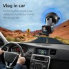 REYGEAK Suction Cup Car Mount with 1/4 Thread, 360° Rotation