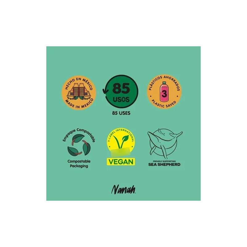Nanah Acondicionador Natural En Barra De Romero Menta