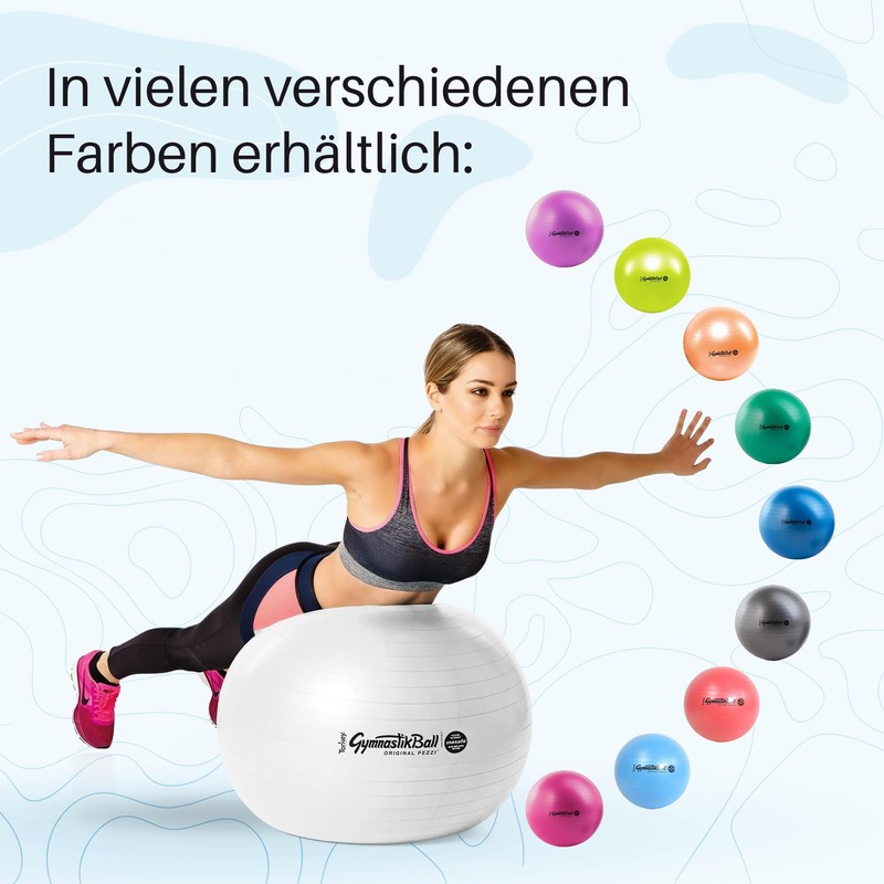 PEZZI - Original Pezziball Maxafe 75 cm Gymnastics Ball with