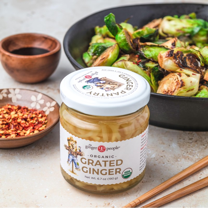 The Ginger People, Ginger Grated Organic, 6.7 Ounce