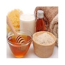 Oatmeal Milk and Honey Fragrance Oil 1 oz Bottle Premium Grade for Candle and Soap Making by Midway Mercantile