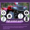 Qagea Front Upper & Lower Control Arm Bushings Kit Fits
